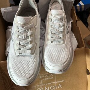 Vionic Off-White Athletic Shoes